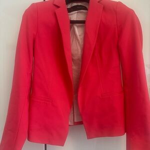 Zara Bold Red Women's Blazer